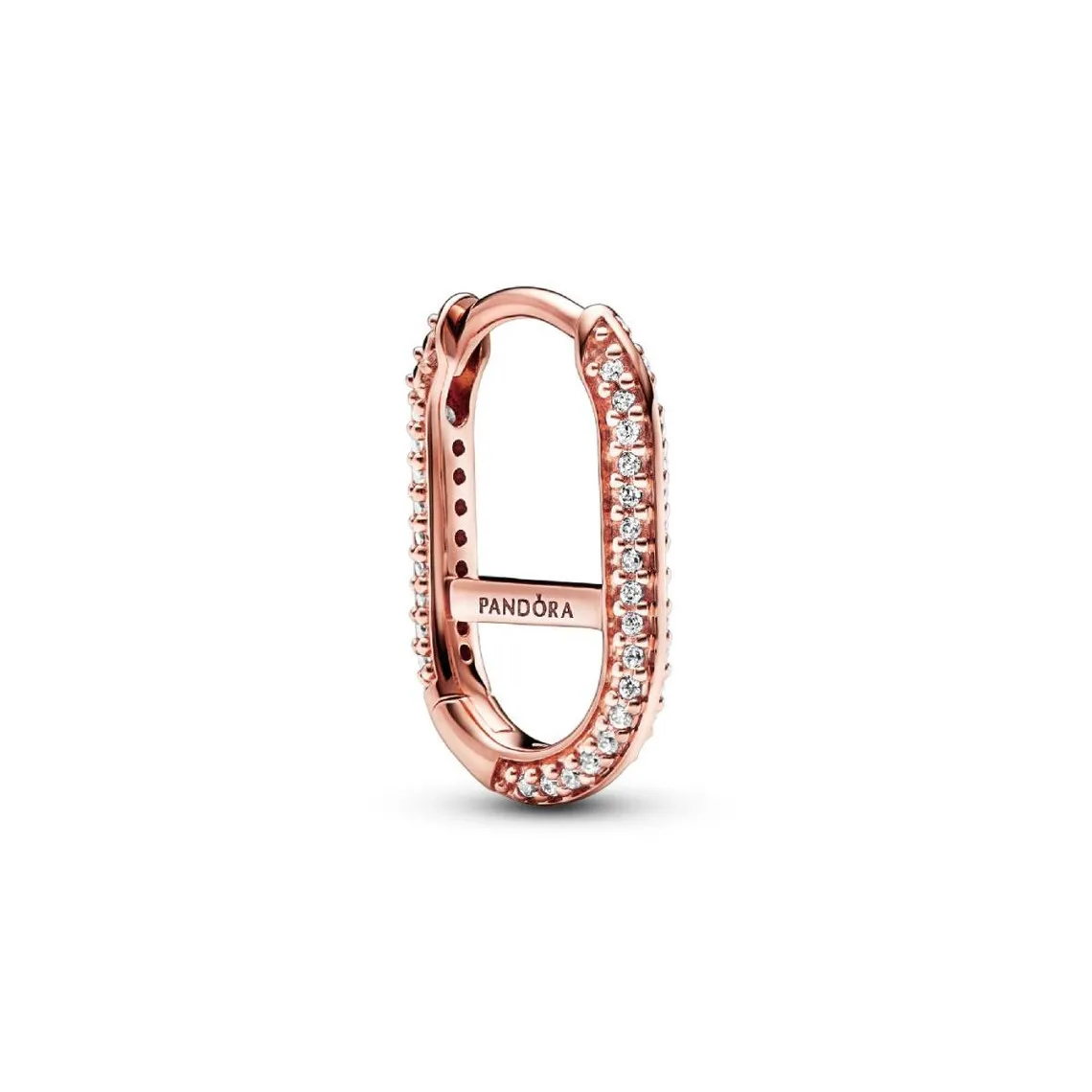 Boucle d’Oreille Link Pavée Pandora ME | 3 Suisses